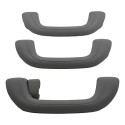 Kit Com 3 Puxador Alça Teto Pqp Ix35 2011 Original Cinza-escuro