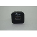 Entrada Conector Usb Console Compass 2017-2021 Original Preto Preto
