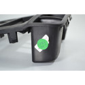 Moldura Central Painel Volkswagen Gol City 2010 2011 Origina Preto