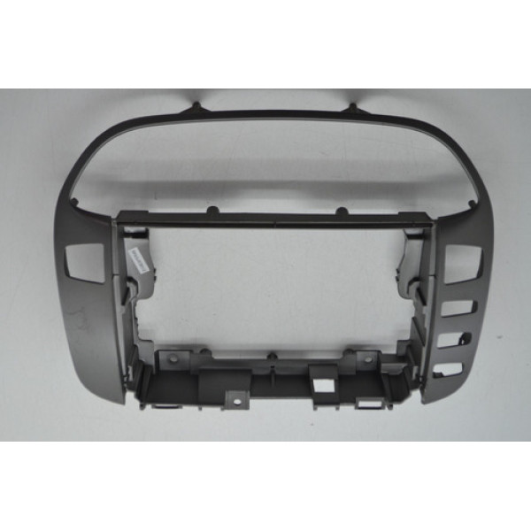 Moldura Central Radio Difusor Painel Fiat Bravo 2010 Origina Cinza