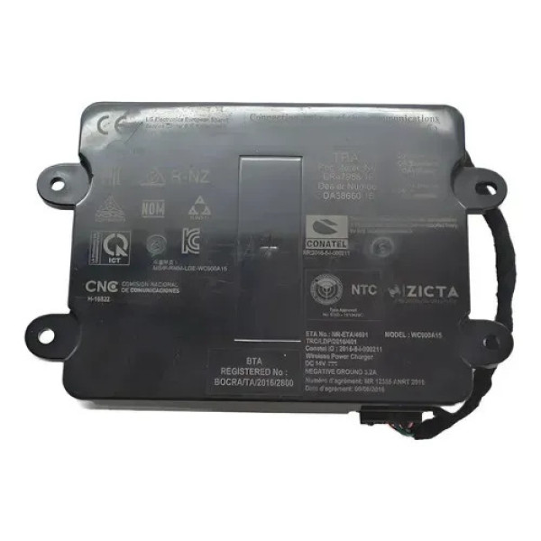 Carregador Indução Modulo Gm Tracker 2021 Original 13533077 Preto
