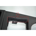 Moldura Central Painel Volkswagen Gol City 2010 2011 Origina Preto