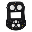 Moldura Central Painel Nissan March 2012 Original Preto