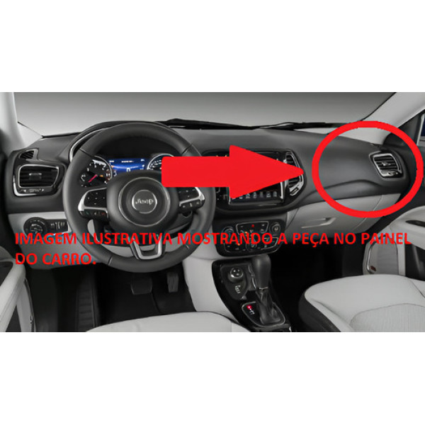 Difusor Lateral Direito Painel Compass 2017 A 2021 Original