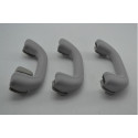 Kit Com 3 Puxador Alça Teto Pqp I30 2011 Original Cinza-escuro
