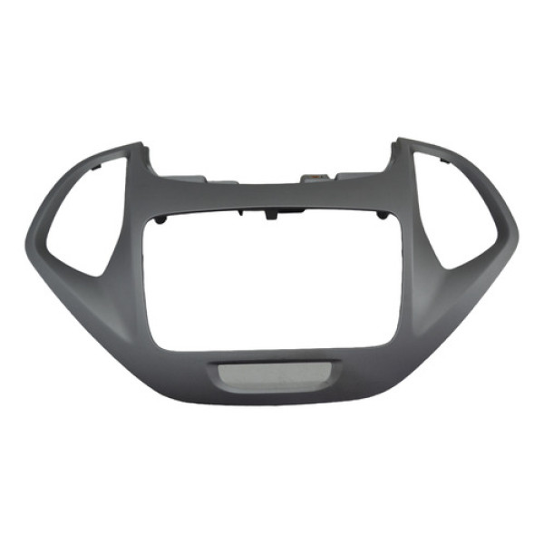Moldura Central Painel Radio Difusor Ka 2020 Original Cinza