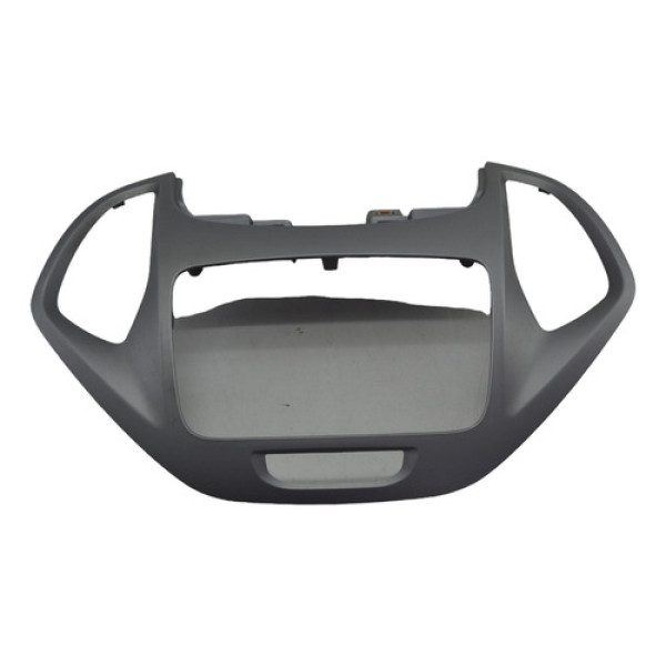 Moldura Radio Painel Central Difusor Ford Ka 2020 Original Prateado