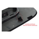 Moldura Superior Radio Painel Argo Cronos 2018 A 2024 Origin Preto