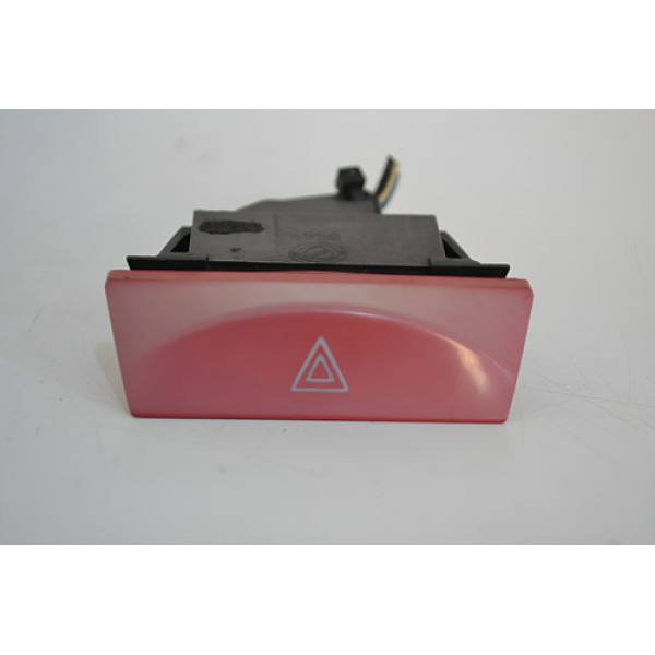 Botão Pisca Alerta Painel Fiat Stilo 2007 Original Vermelho
