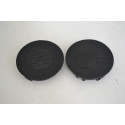 Par Tela Tweeter Som Alto Falante Citroen C3 Original Preto