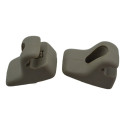 Par Presilha Suporte Quebra Sol Chevrolet S10 2023 Original