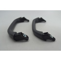 Par Puxador Alça Pqp Interno Volkswagen Amarok 2020 Original Preto