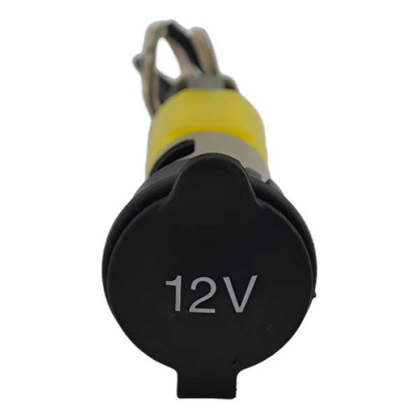 Tomada Energia 12v Console Ford Ka 2021 Original Preto
