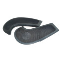 Par Tela Grade Alto Falante Painel Megane Scenic 2000 Origin Preto