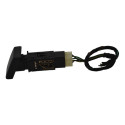 Botão Pisca Alerta Painel Lifan X60 2014 Original Preto