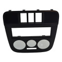 Moldura Central Radio Painel Volkswagen Gol 2007 Original Cinza