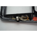 Moldura Difusor Radio Central Painel Pajero Tr4 2012 Origina Preto Com Acabamento Prateado/escovado