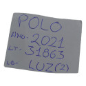 Par Luz Cortesia Interna Teto Vw Polo 2021 Original