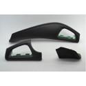 Kit 3 Moldura Acabamento Painel Difusor Gm Cruze 2018 Origin Preto