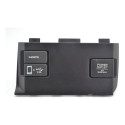 Moldura Com Tomada 12v Honda Civic 2021 Original Preto