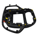 Moldura Central Comando Ar Radio Painel Captur 2022 Original Preto