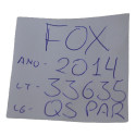 Par Quebra Sol Direito Esquerdo Volkswagen Fox 2014 Original