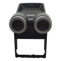 Moldura Radio Central Painel C/difusor Ecosport 2011 Origina Preto