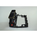 Moldura Radio Central Painel C/difusor Vw Golf Mk7 Original Prateado