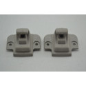 Par Presilha Suporte Quebra Sol Citroen C4 2009 Original
