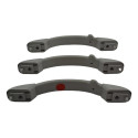 Kit 3 Puxador Alça Teto Pqp Interno C3 2008 Original Cinza