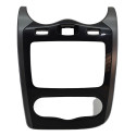 Moldura Central Multimidia Painel Renault Logan 2013 Origina Preto