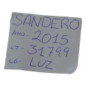 Luz Interna Central Teto Sandero 2015 Logan Original