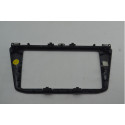 Moldura Central Multimidia Vw Tiguan 2019 Original 5nn858069 Preto