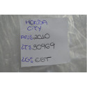 Moldura Central Painel Comando Ar Digital City 2010 Original Cinza