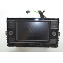 Multimidia Radio Som Vw Polo Virtus 2018-2022 Original Preto