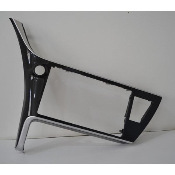 Moldura Radio Som Central Painel Toyota Corolla Xei Original Preto