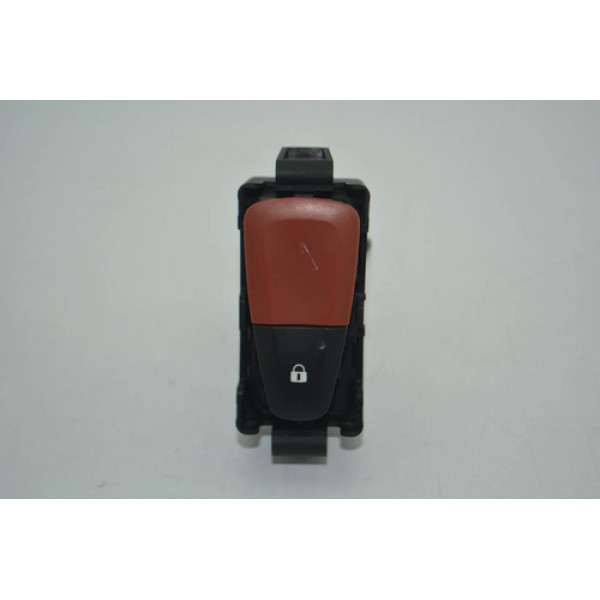 Botão Comando Pisca Alerta Trava Fluence 2011-2018 Original Preto