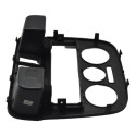 Moldura Central Radio Painel Vw Gol 2008 Original Cinza
