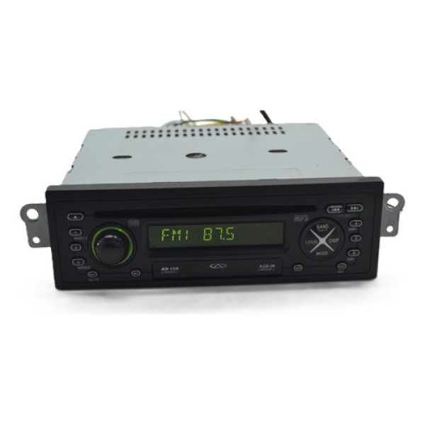 Radio Aparelho Som Painel C/usb Aux Chery Qq 2012 Original