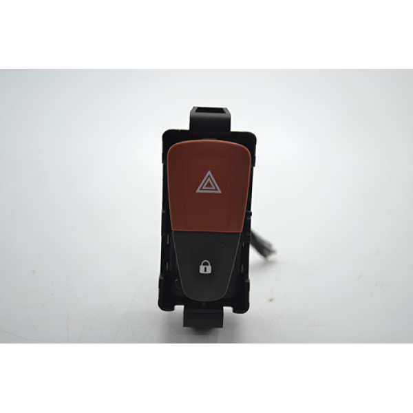 Botão Pisca Alerta Trava Renault Fluence 2012 2013 Original Preto