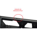 Moldura Central Painel Volkswagen Gol 2014 Voyage Original Cinza