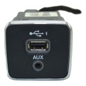 Entrada Conector Usb Auxiliar Cronos Argo 2017-2025 Original Preto