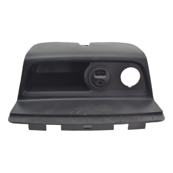 Porta Treco C/usb Aux Peugeot 208 2017 Original Preto