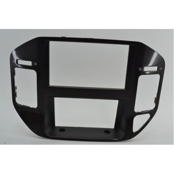 Moldura Central Difusor Radio Painel Pajero Gls 2002 Origina Preto