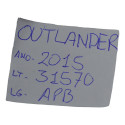 Apoio Encosto Braço Console Outlander 2015 Origin Preto