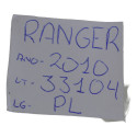 Tampa Porta Luvas Objeto Painel Ford Ranger 2010 Original