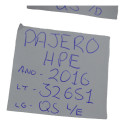 Quebra Sol Lado Esquerdo Motorista Pajero Hpe 2016 Original