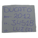 Luz Cortesia Central Interna Teto Ducato 2012 Original