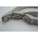 Kit 3 Puxador Alça Teto Pqp Citroen C3 2015 Original Cinza
