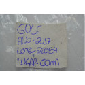 Comando Ar Condicionado Painel Golf 2017 Orig